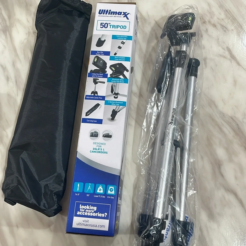 50“ Camera Tripod